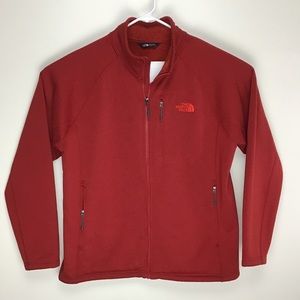The North Face mens soft shell long sleeve full zip jacket XL